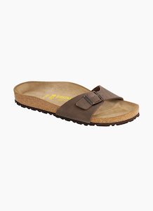 Birkenstock Madrid Birkibuc - Mocca