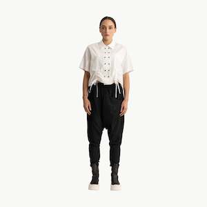 Blouses Shirts: Caspian Shirt | White | Bone and Arrow