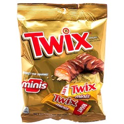 Twix Minis Bag 2.83oz/80.2g