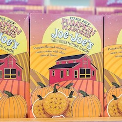 General store operation - mainly grocery: Trader Joes Joe Joes Pumpkin Cookies