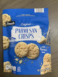 General store operation - mainly grocery: Savoritz Parmesan Crisps Original 100% cheese 2.11oz/60g