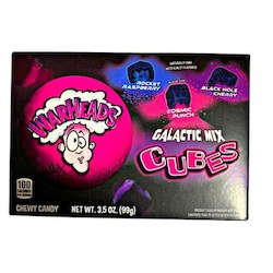 Warheads Galactic Cubes TBX 3.5oz/99g