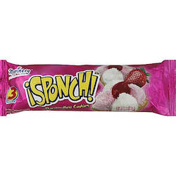 Marinela Sponch Cookies Marshmallow Coconut & Strawberry 1.59oz/45g (Best Before…