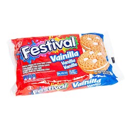 Festival Vainilla Creme Filled Cookies 12pk