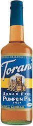 Torani Pumpkin Pie Sugar Free Syrup 750ml