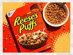 GM Reeses Puffs Cereal 25.7oz/729g