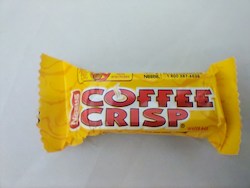 General store operation - mainly grocery: Coffee Crisp Mini Bar each 11g