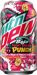 Mountain Dew Baja Point Break Punch 12floz/355ml LIMITED EDITION