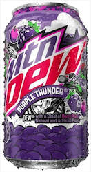 Mountain Dew Purple Thunder 12floz/355ml LIMITED RELEASE