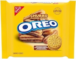 General store operation - mainly grocery: OREO Summer Treats Churro Creme 1.02oz