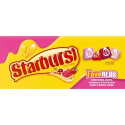 Starburst Fruit Chews Fav Reds