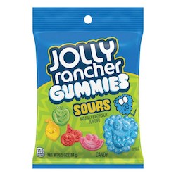 Jolly Rancher Gummies Sour 6.5oz/184g