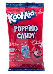 Kool Aid Popping Candy 4pk 0.98oz/28g