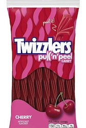 General store operation - mainly grocery: Twizzlers Pull n Peel Cherry 4.2oz/119g