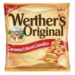 General store operation - mainly grocery: Werthers Hard Candies Caramel 2.65oz/