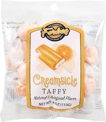 General store operation - mainly grocery: Forbes Old Fashioned Creamsicle Taffy 4oz/113g