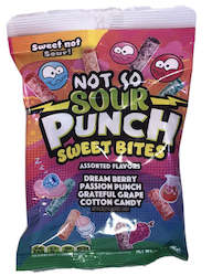 Sour Punch Bites Not so Sour Sweet Bites 3.7oz/105g