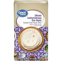 Great Value Instant Corn Masa Flour 4lb/1.8kg