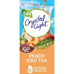 General store operation - mainly grocery: Crystal Light Peach Iced Tea 1.6oz/45g