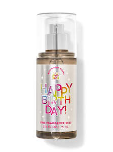 B&BW Fragrance Mist Travel Size Happy Birthdayt by Bath & Body Works 2.5floz/75ml