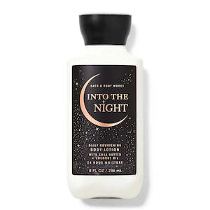 General store operation - mainly grocery: B&BW Body Lotion Into the Night by Bath & Body Works