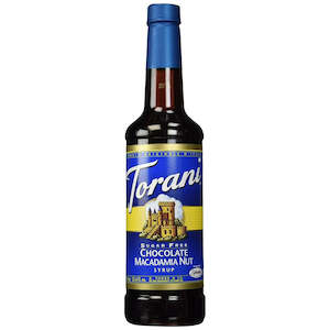 Torani Chocolate Macadamia Sugar Free Syrup 750ml