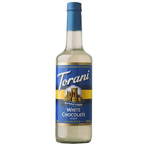 Torani White Chocolate Sugar Free Syrup 750ml