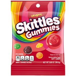 General store operation - mainly grocery: Skittles Gummies Original 5.8oz/164.4g