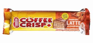 General store operation - mainly grocery: Coffee Crisp Bar Pumpkin Spice Latte 42g