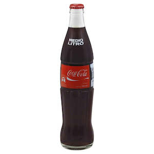 General store operation - mainly grocery: Coca Cola Mexican Glass Bottle 500ml