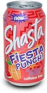 Shasta Fiesta Punch 12floz/355ml