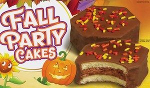 General store operation - mainly grocery: Little Debbie Fall Party Cakes Chocolate 2pk