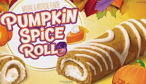 Little Debbie pumpkin Spice Cake Rolls each