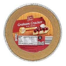 Bakers Corner Graham Cracker Pie Crust 9 inch