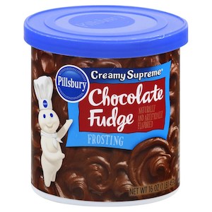 General store operation - mainly grocery: Pillsbury Frosting Chocolate Fudge 16oz/453g