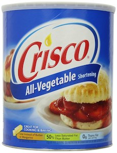 Crisco All Vegetable shortening 96oz/2720g