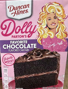 Duncan Hines Dolly Partons Favorite Chocolate Cake Mix 18oz/510.3g