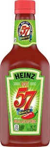 General store operation - mainly grocery: Heinz 57 Hot Sauce with Jalapenos 10oz/284g