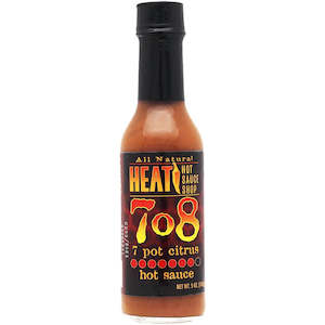 Heat Hot Sauce Shop 7o8 7 Pot Citrus 5floz/142ml