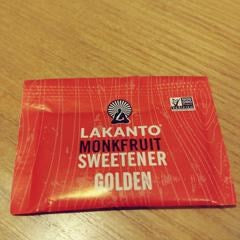 Lakanto Monk Fruit Golden Sweetener Bagged 3g