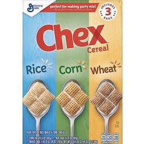 GM Chex 3 bags Rice Corn & Wheat Cereal