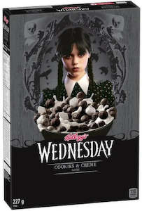 General store operation - mainly grocery: Kelloggs Wednesday Cookies & Creme Cereal 227g