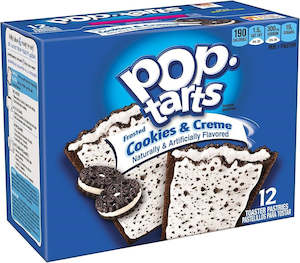 Pop Tarts - 12pk Frosted Cookies & Creme