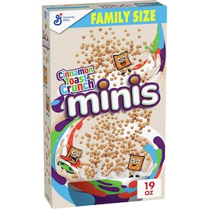 General store operation - mainly grocery: GM Cinnamon Toast Crunch Minis 19oz/538g