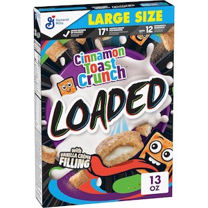 General store operation - mainly grocery: GM Cinnamon Toast Crunch Loaded Cereal 13oz/368g