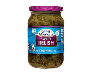 Great Gherkin Sweet Relish 16floz/473ml