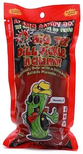 Big Tex Dill Pickle in Chamoy (in a pouch)