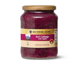 General store operation - mainly grocery: Deutsche Kuche Red Cabbage with Apples 24oz/680g