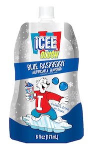 General store operation - mainly grocery: Icee Slush Frozen Blue Raspberry 6oz