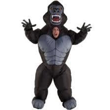 General store operation - mainly grocery: Inflatable Gorilla Costume